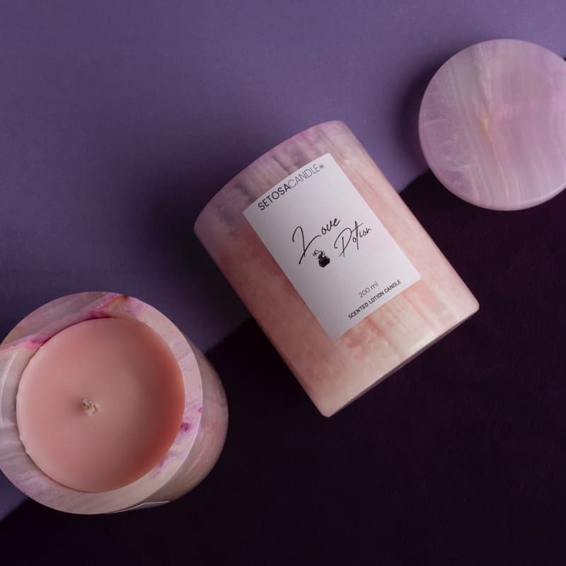 Love Potion Lotion Candle