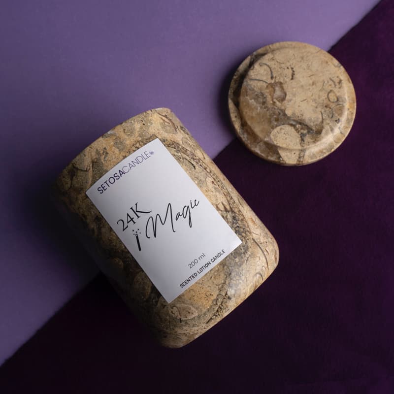 24K Magic Lotion Candle