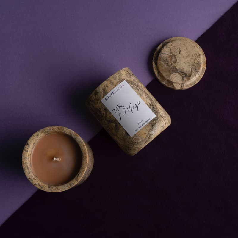 24K Magic Lotion Candle