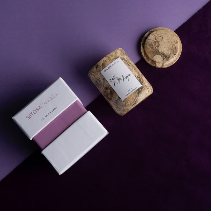 24K Magic Lotion Candle