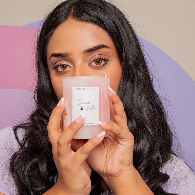 Love Potion Lotion Candle